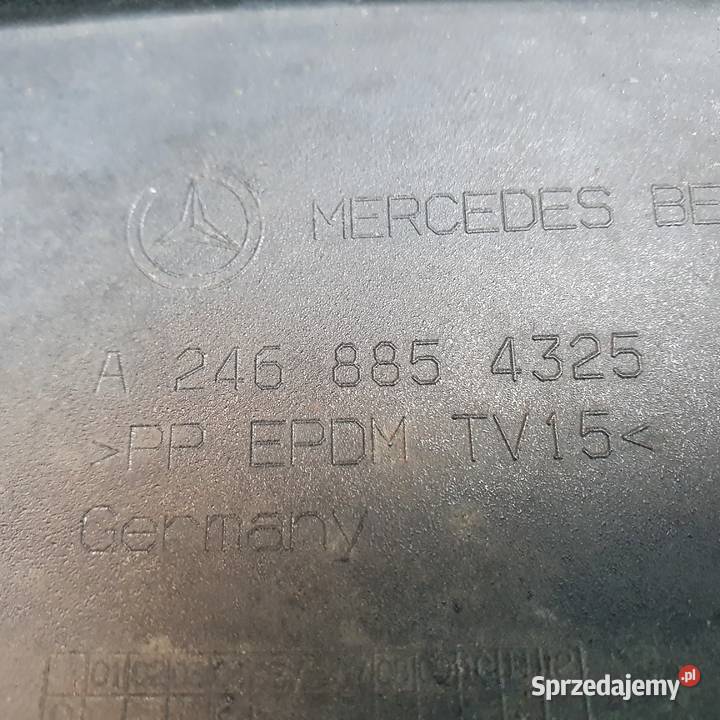 BKLASA W246 LIFT ZDERZAK PRZÓD PRZEDNI Trzciel