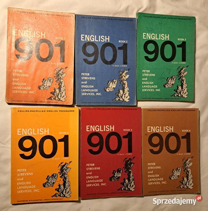 Książki do nauki jangielski zestaw 6 Książki i Podręczniki małopolskie