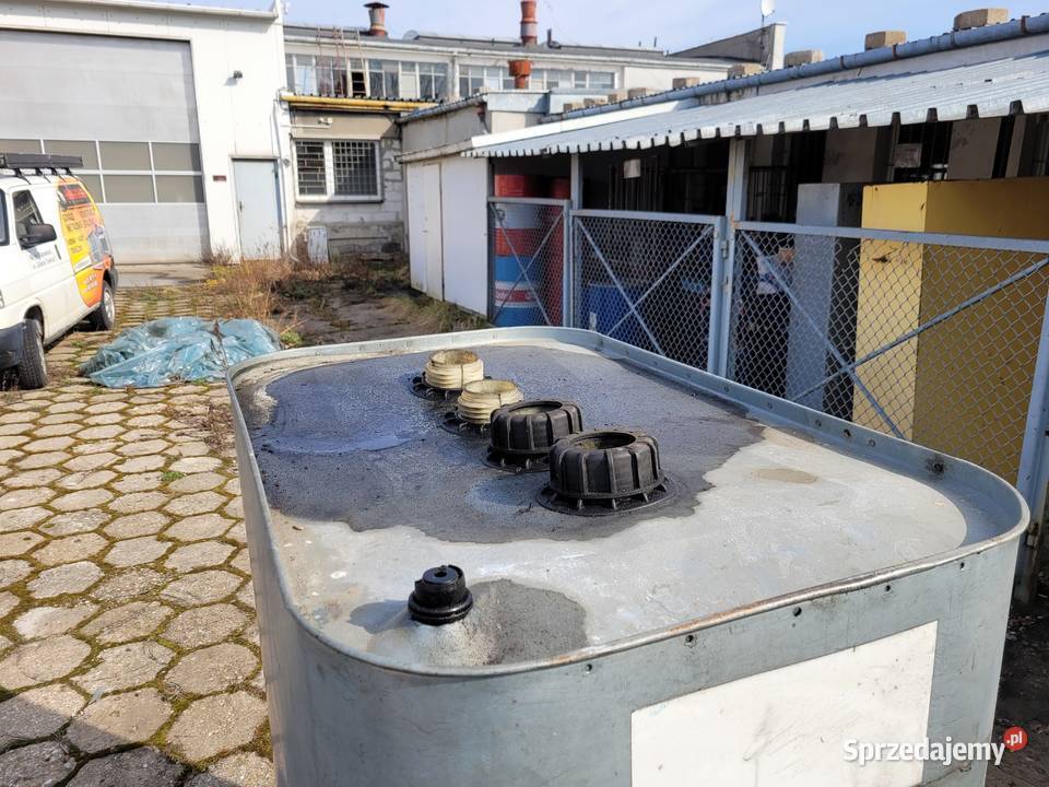 zbiornik mauzer metalowy na paliwo 1000l Stojadła