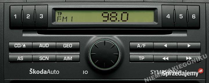 Skoda Fabia radio CD do fabii skody wielkopolski Jarocin sprzedam