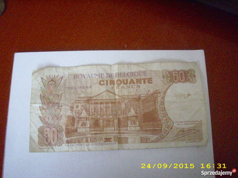 Frank belgijski 50 Goleniów
