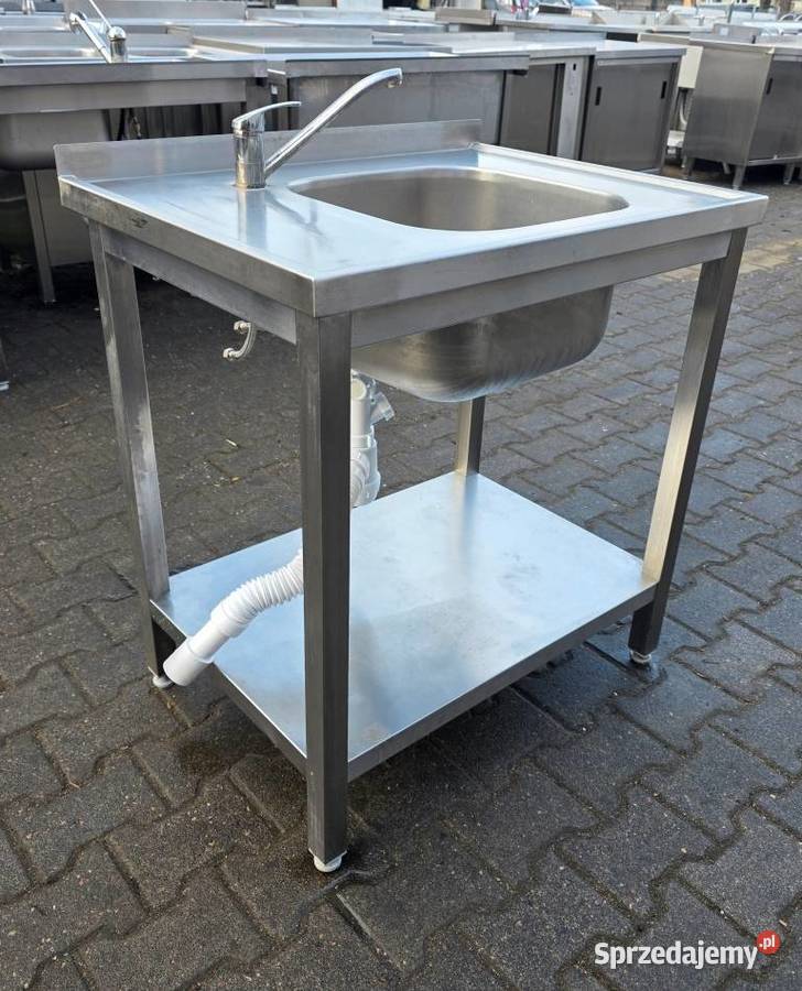 Zlew Basen 1 Komorowy z Półką 806085 M1374 N Nowe Skalmierzyce