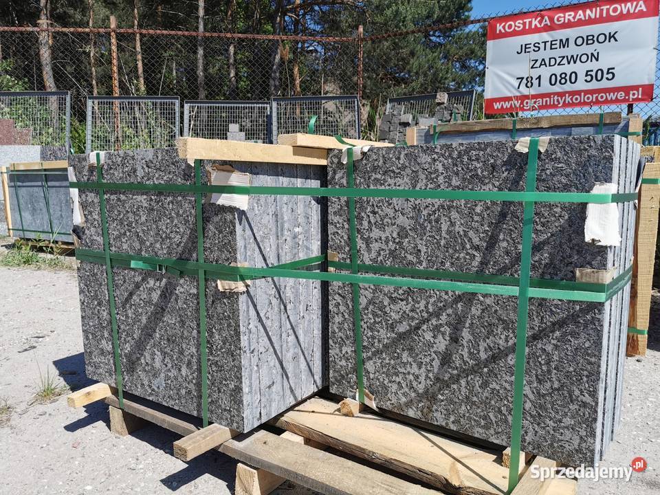 Płyta Chodnikowa z Kamienia Naturalnego Kostka brukowa małopolskie Kraków