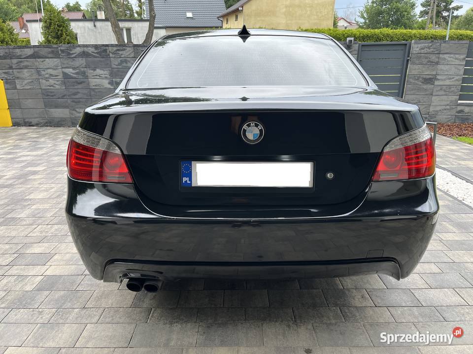 BMW E60 525D Mpakiet Czarna Sedan Manual 3000cm3 kujawsko-pomorskie Toruń