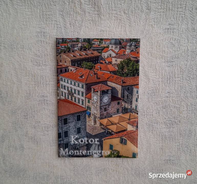 magnes na lodówkę Kotor Czarnogóra Montenegro Wrocław