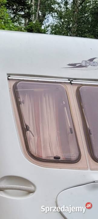 Fleetwood Colchester przyczepa kempingowa szyba Świdnica