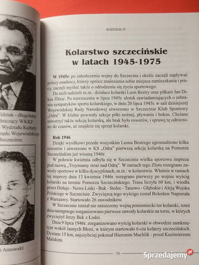 146 Sport Kolarstwo Szczecińskie 1946 1999 Szczecin