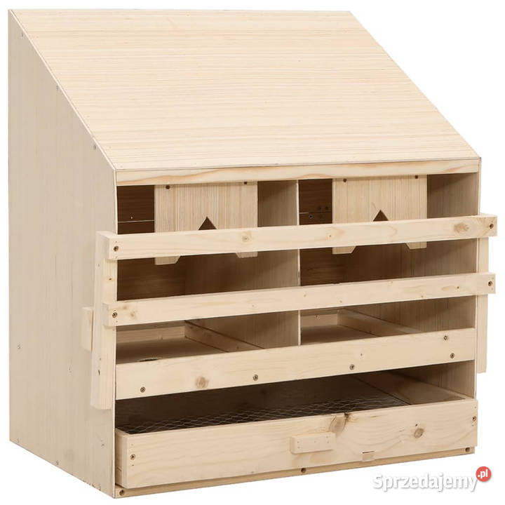 Gniazdo kur 2 przegrody 63x40x65 lite drewno mazowieckie Warszawa
