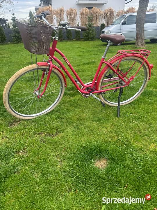 Rower damski miejski Btwin Budziska