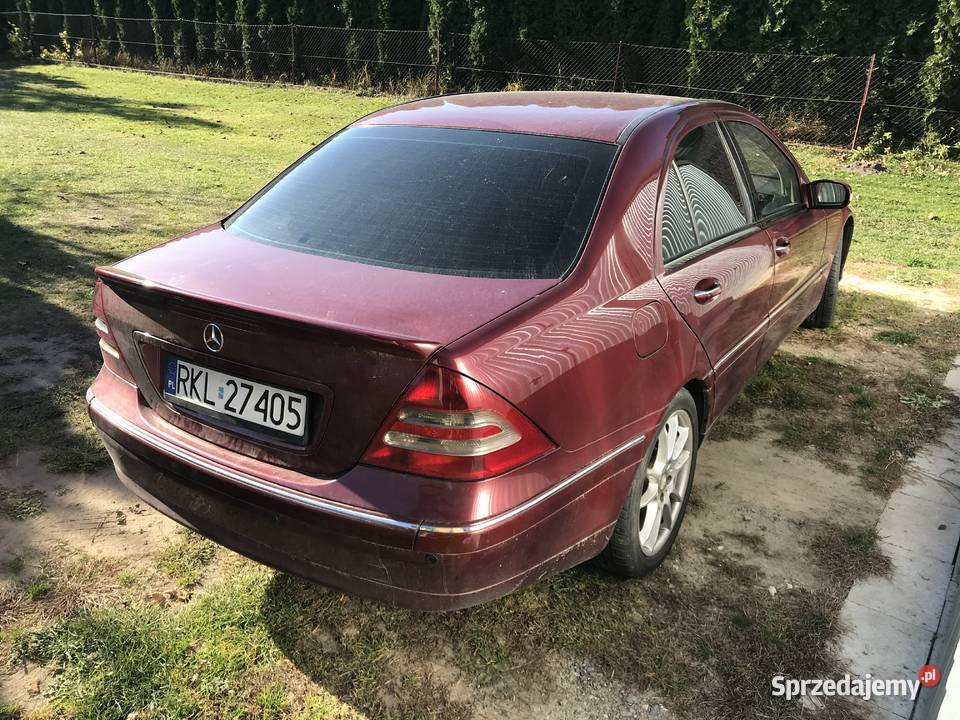 Mercedes w203 22 cdi welurowa tapicerka podkarpackie Kolbuszowa