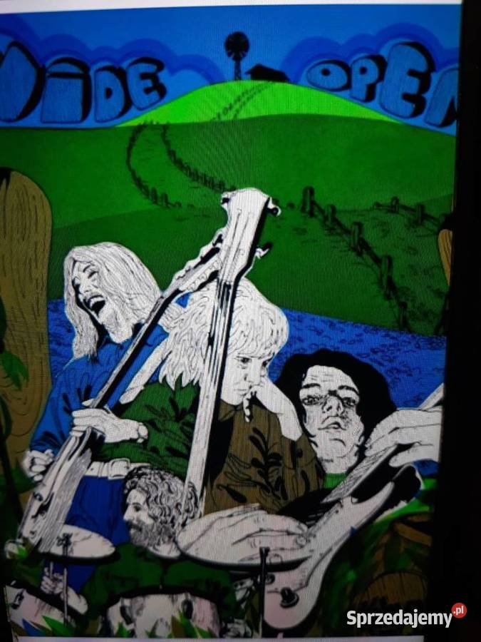 Archiwum hard rocka KAHVAS JUTE Wide Open 1971 1 płyta Płyty i kasety Rzeszów