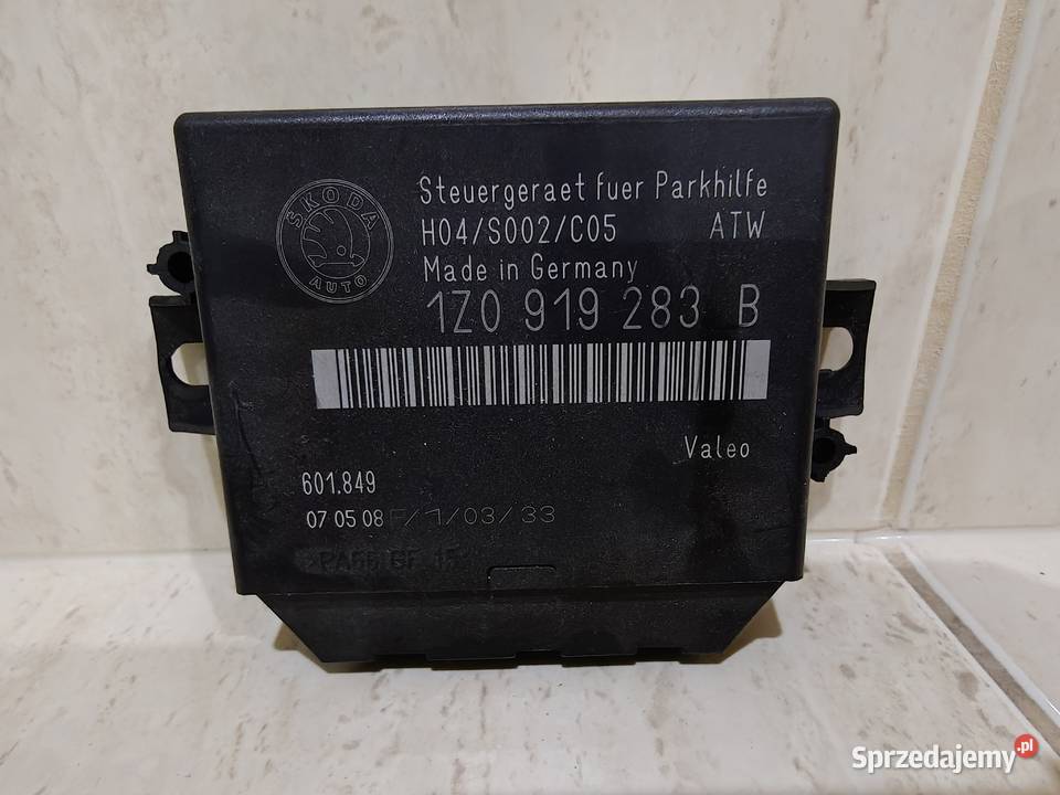 Moduł sterownik parktronic PDC do Skoda Octavia
