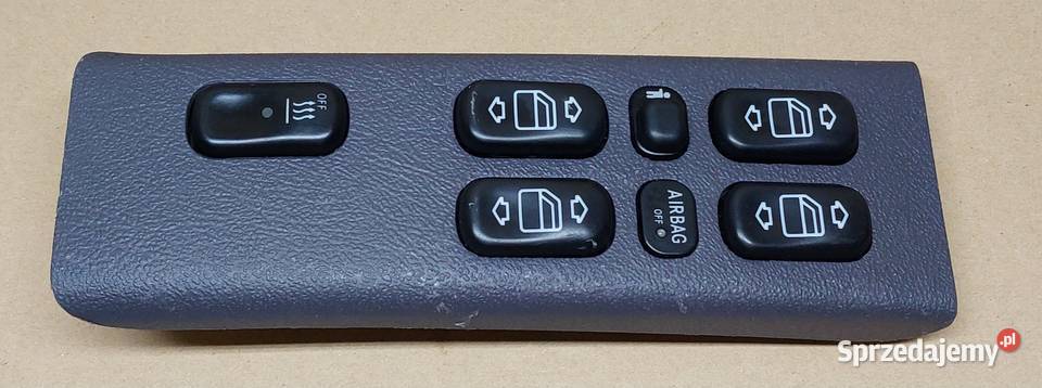PANEL PRZEŁĄCZNIK SZYB MERCEDES W168 1688202810 osobowe Panele sterowania, przełączniki Mielęcin