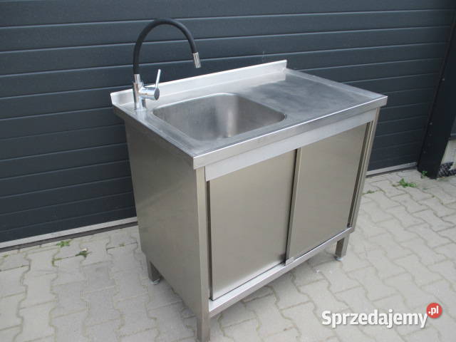 Zlew Gastronomiczny 1 Komorowy Drzwi Suwane Ostrów Wielkopolski sprzedam