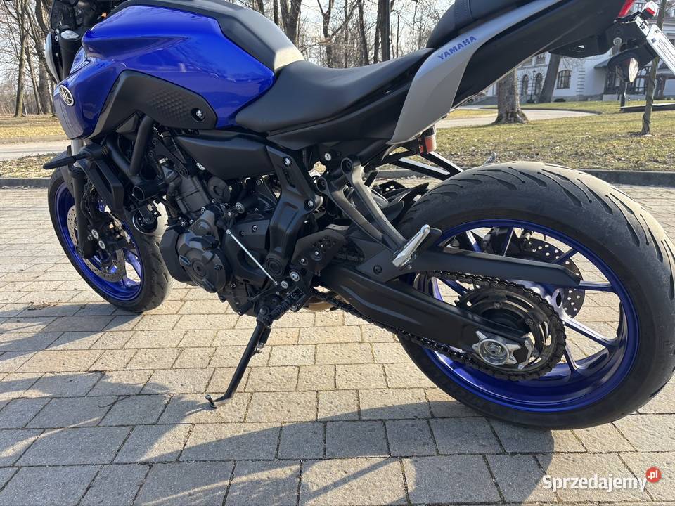 Yamaha MT07 2022 A2 pełna mocstage1dodatki