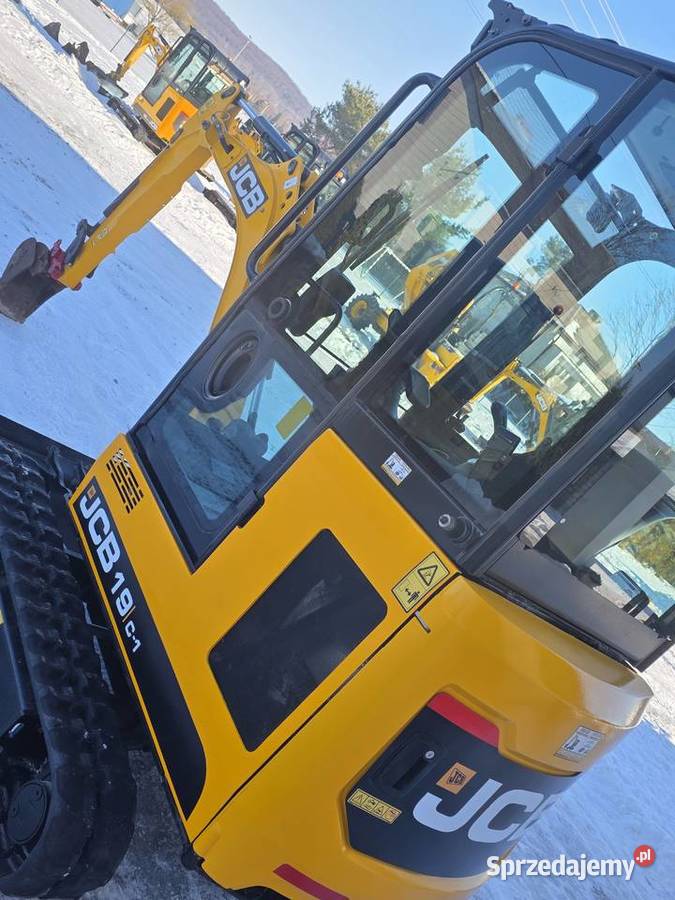 JCB 19 C 1 ful najbogatsza nowa mini koparka Bieliny