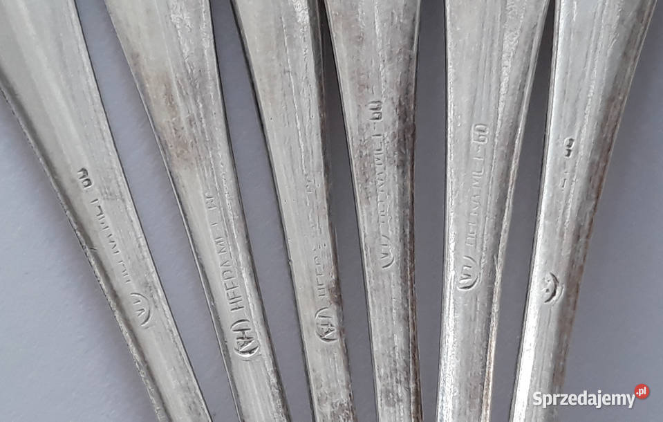 Posrebrzane łyżeczki do kawy mokki KSIĘSTWO Dąbrowa Górnicza