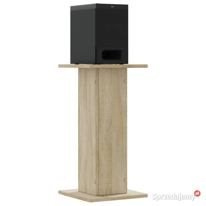 Podstawki pod głośniki 2 dąb sonoma 30x30x60 Warszawa