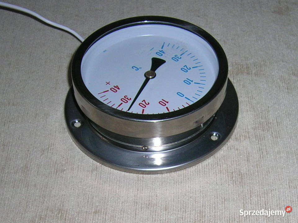 Termometr tarczowy fi133mm 4040stC czujnik 45m Wyszków
