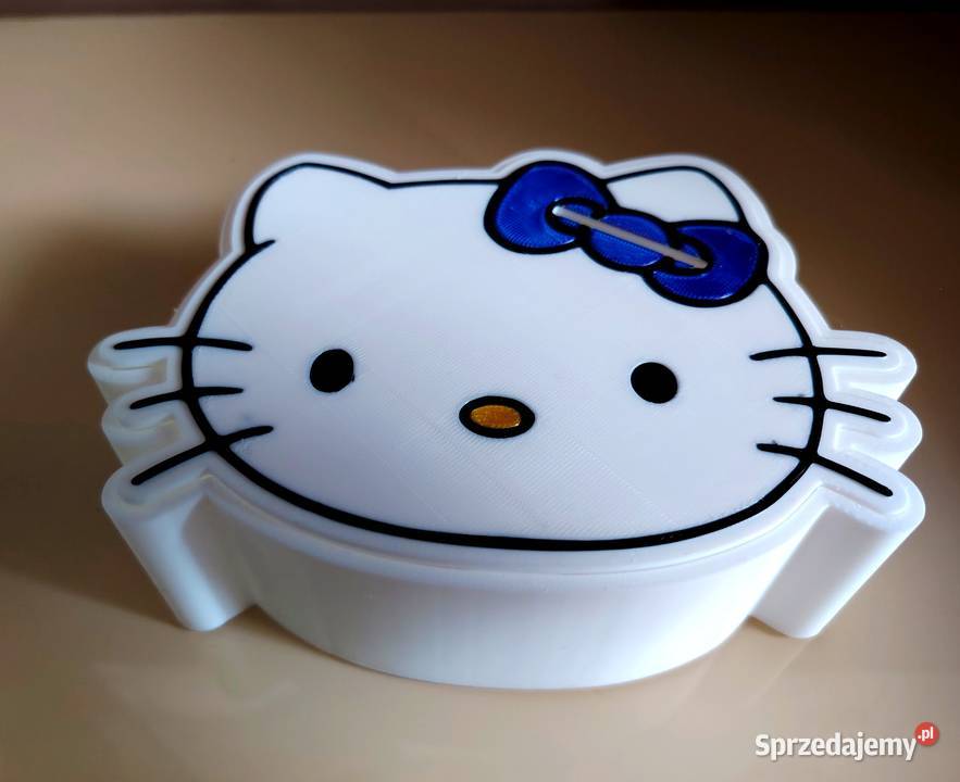 Hello Kitty Skarbonka Pudełeczko na frotki gumki Rzeszów
