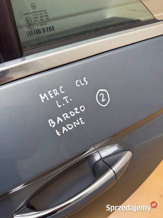 Mercedes CLS C219 W219 TYLNIE TYLNE DRZWI LEWE osobowe lubelskie Rudka