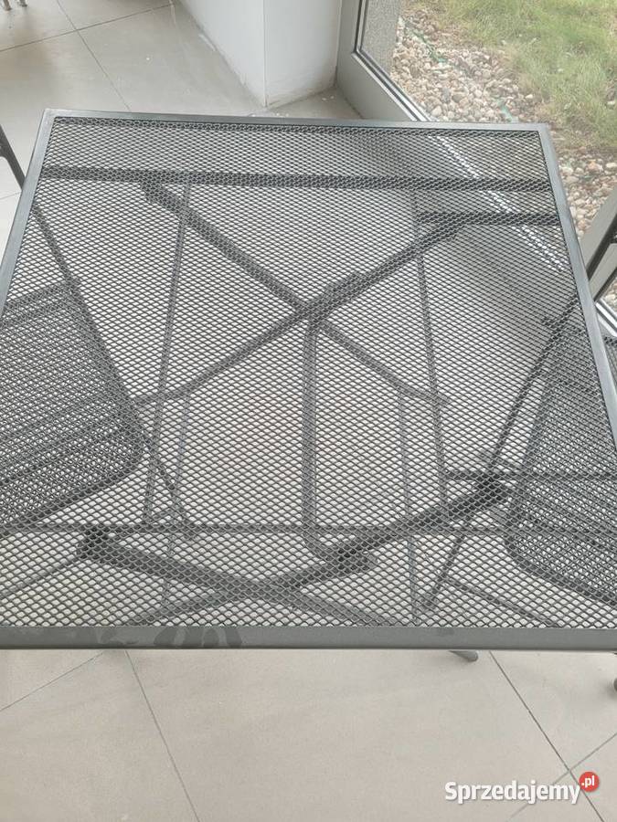 Komplet mebli metalowych Poznań