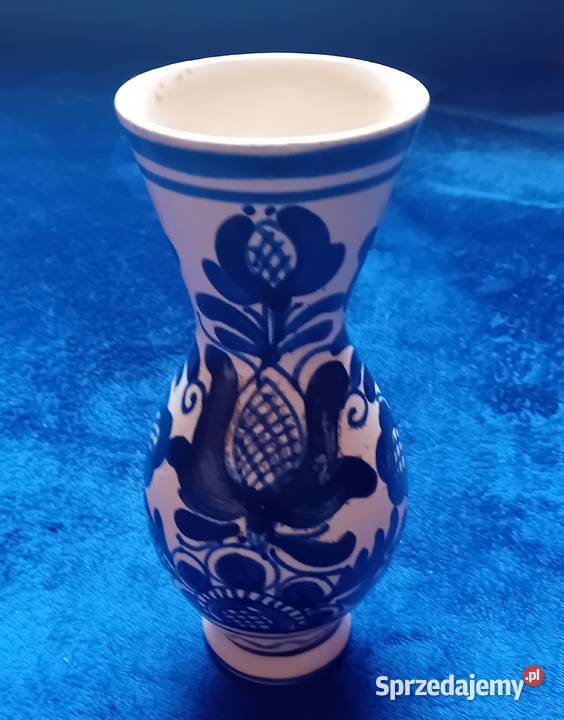 Dzbanek Korond ręcznie formowany i malowany Porcelana i szkło Koźminek