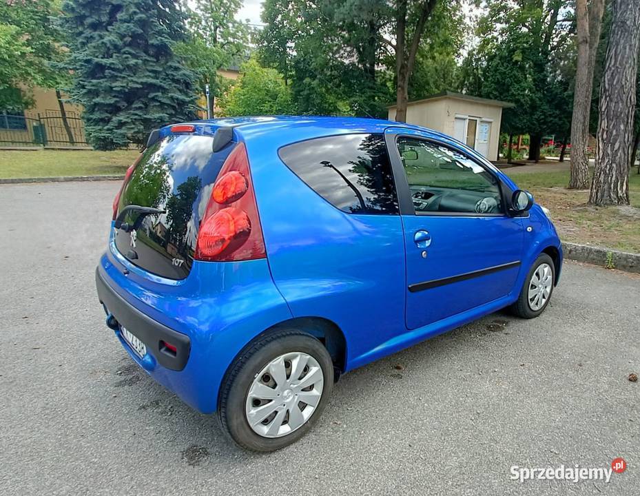 Peugeot 107 KLIMA Kraków mały przebieg 124000 nieuszkodzony