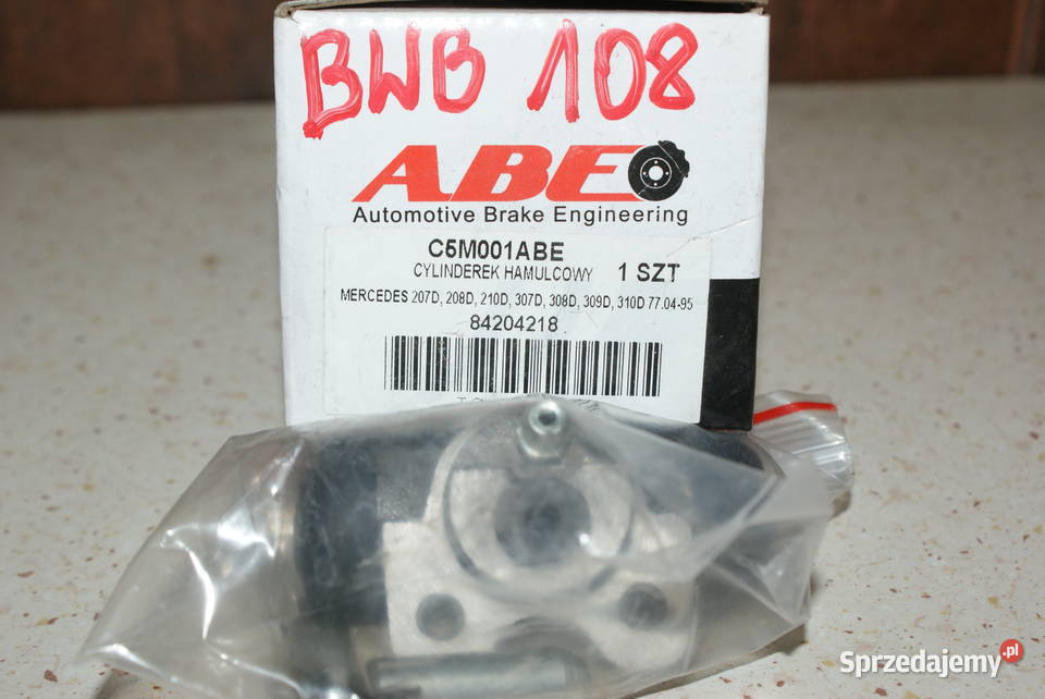 Cylinderek hamulcowy tył L CITROEN LNA PEUGEOT Białobrzegi