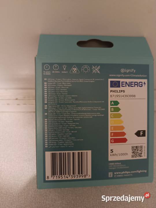 12x Żarówka LED GU10 47W 50W 380lm 2700K Ciepła Kędzierzyn-Koźle