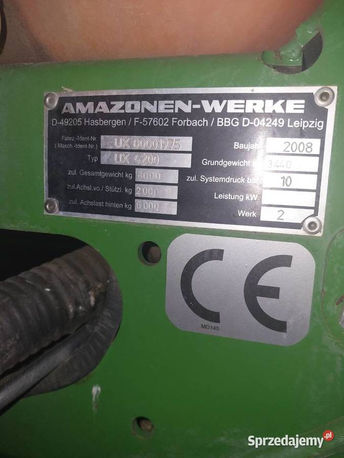 Opryskiwacz Amazone UX4200 GPS