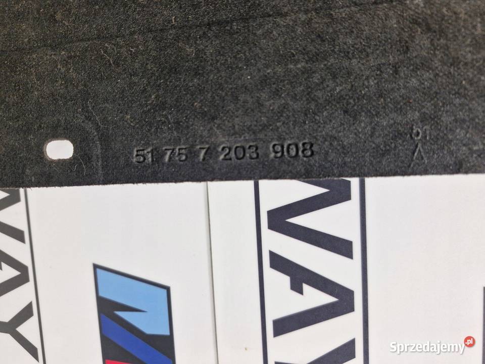 BMW 5 E60 E61 OSŁONA PŁYTA OBUDOWA POD SILNIK