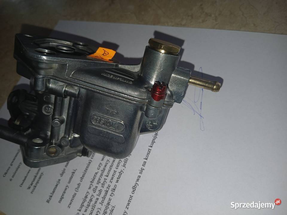 Gaźnik Fiat126p typ 28S1A podkarpackie Tarnobrzeg