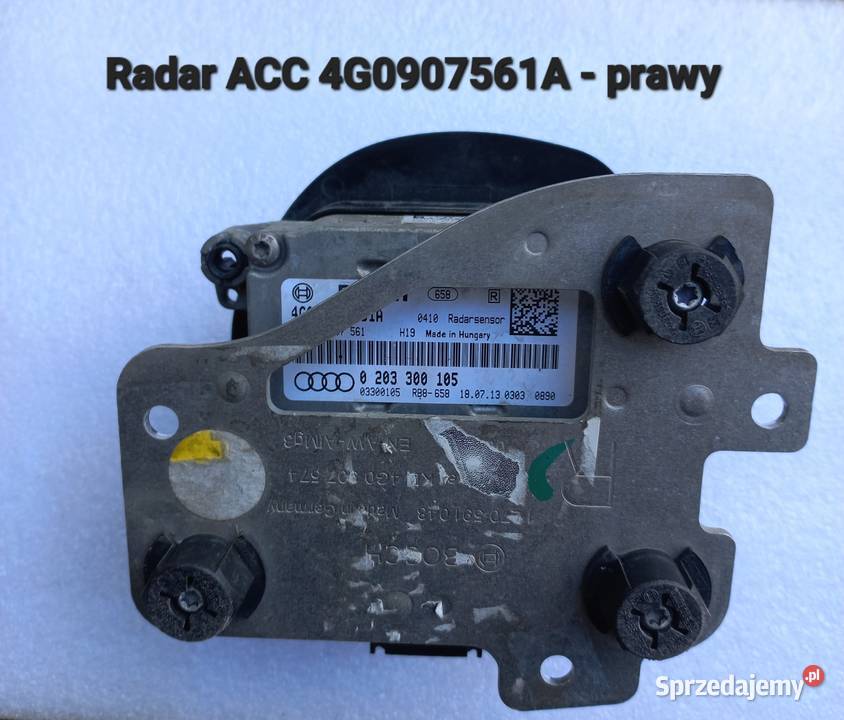 Radar ACC 4G0907561A PRAWY Audi A6 C7 Puławy