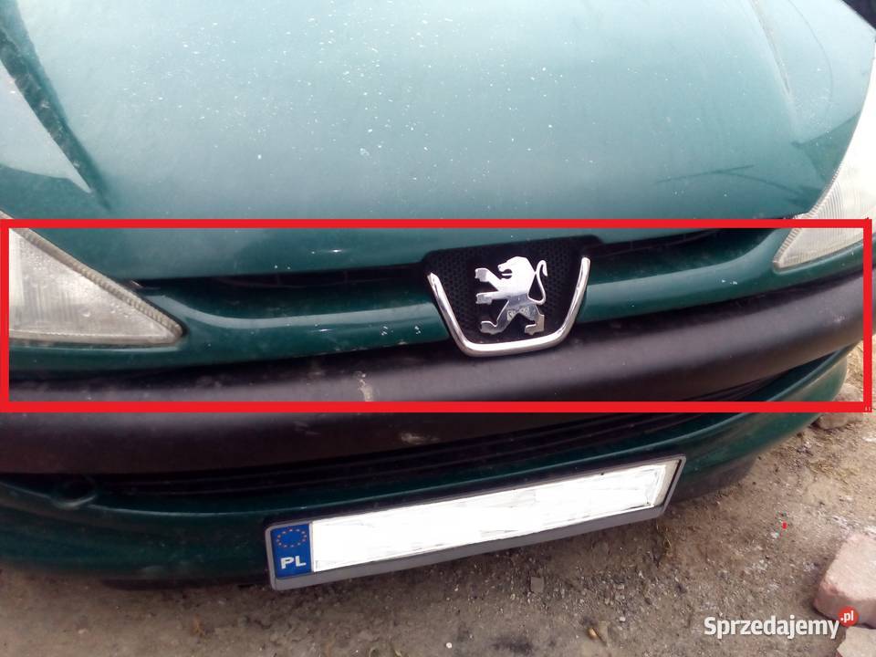 Listwa znaczek LOGO 206 Peugeot KRG Bochnia