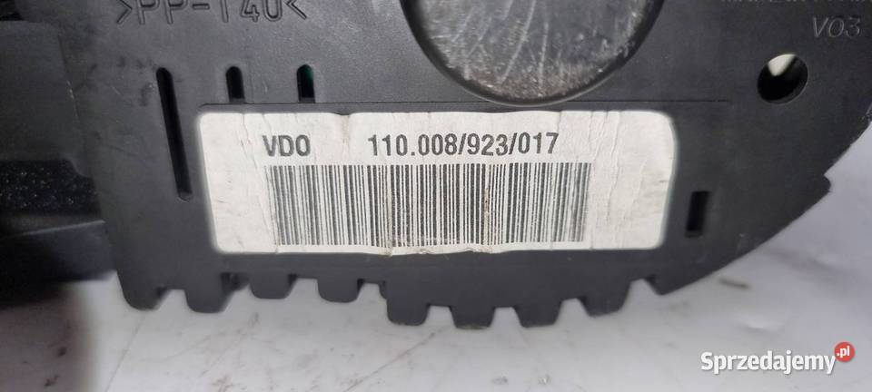 LICZNIK ZEGAR SEAT W06K0920821C Lipno