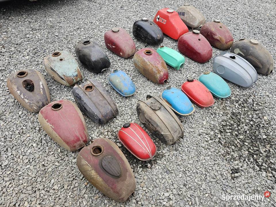Zbiorniki paliwa wsk jawa MZ komar motorynka Układ paliwowy Cieszyn