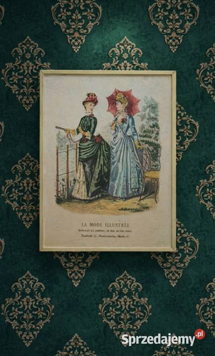 LA MODE ILLUSTRE JACOB PARISilustracja moda