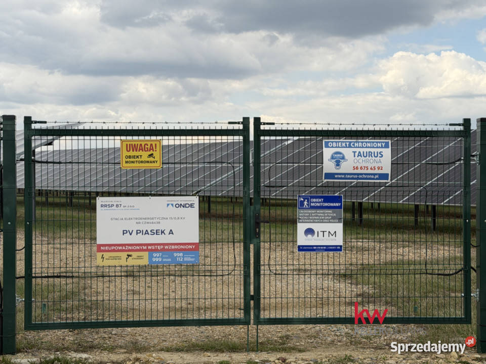 sprzedaży działki Piasek 22471m2 asfalt śląskie