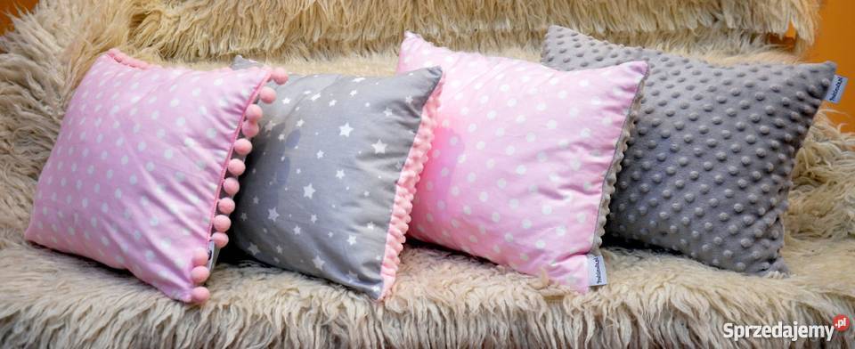 Poduszka 30x40 z łuską gryki orkiszudwie wielokolorowy Kliny