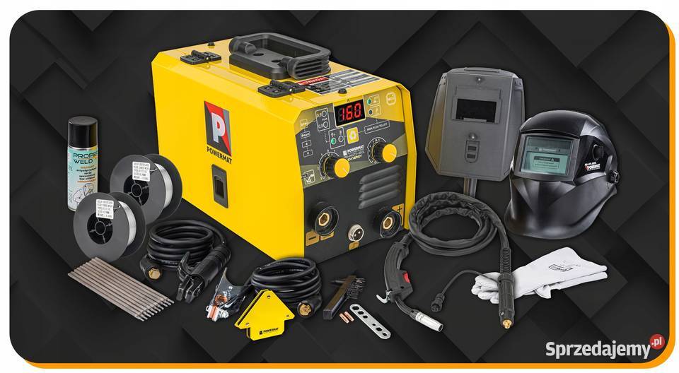Spawarka inwerterowa migomat mig mag mma flux Spawarki inwertorowe Narzędzia