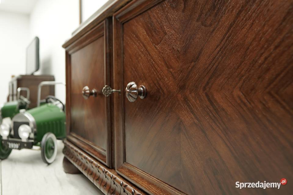 Secesyjna komoda z lat 20tych renowacji Jerka