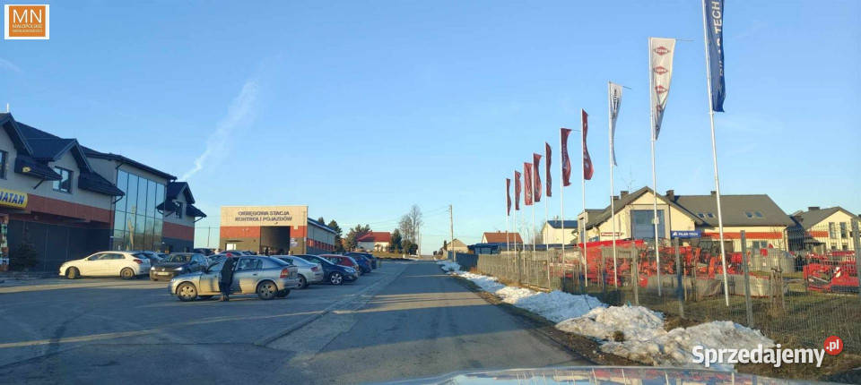 Działka do sprzedania Piotrkowice Małe 1191m2 małopolskie