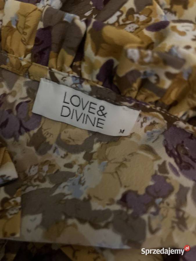 Lovedivine sukienka modny wzór kwiaty floral hit