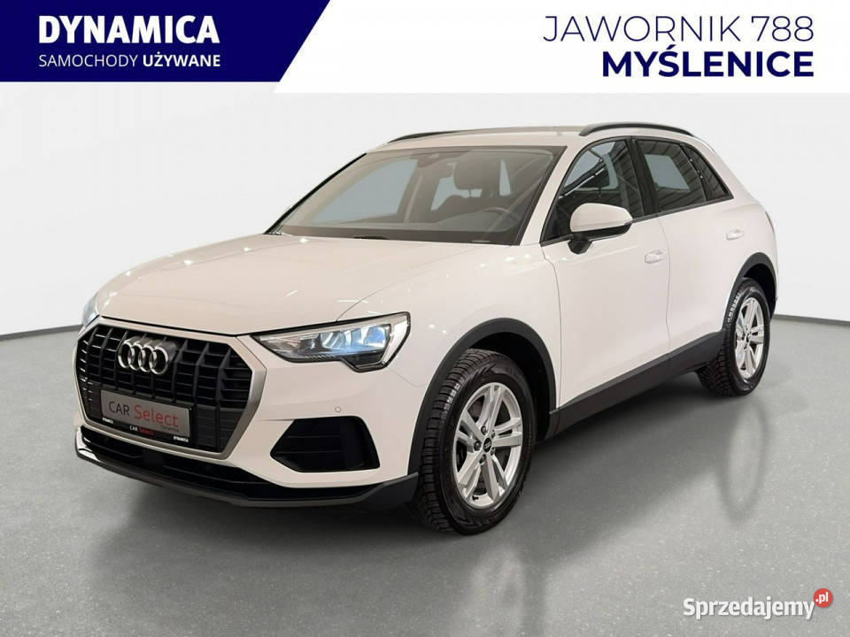 Audi Q3 VAT 23 15 TFSI mHEV 150 Stronic 2021 r kamera cofania Myślenice