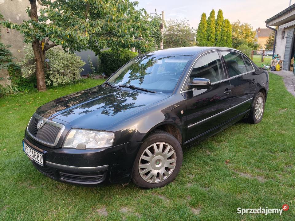 Skoda SuperB 19 TDi Klima Automat elektrochrom. lusterka boczne mazowieckie Siedlce