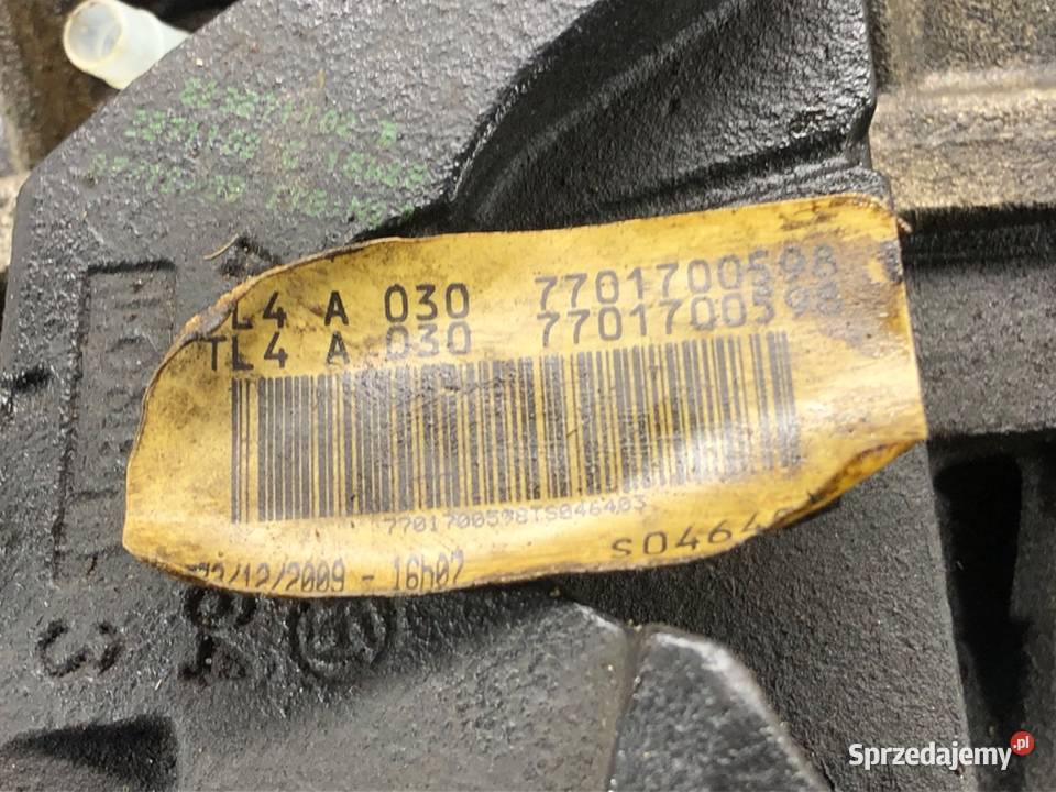 SKRZYNIA BIEGÓW RENAULT MEGANE III TL4030 16 110