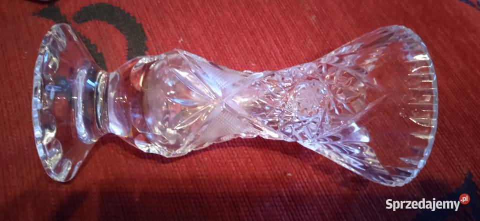 Piękne wazoniki z kryształu Ceramika i szkło Świdnica sprzedam