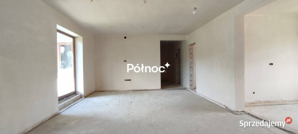Parterowy dom do wykończenia pustak Woroniec sprzedam