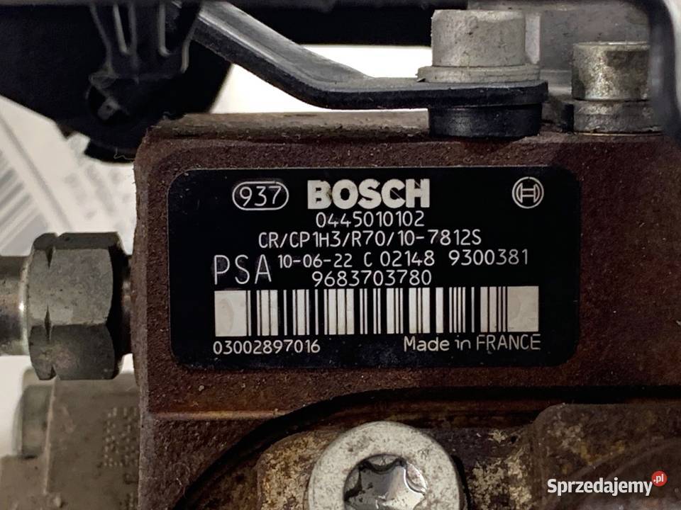 POMPA WTRYSKOWA PEUGEOT 308 I 9683703780 16 109 sprzedam
